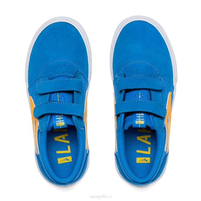 Lakai H20D127bambini grifoni camoscio blu marocchino