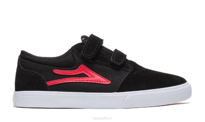 Lakai H20D169scarpe da skateboard griffin kids flame nero