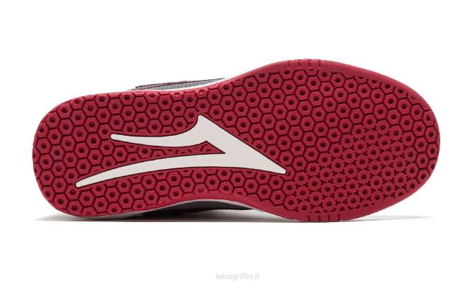 Lakai H20D182scarpe da skateboard per bambini di brighton grigio