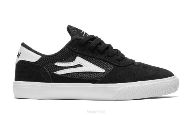 Lakai H20D179scarpe da skateboard cambridge per bambini nero
