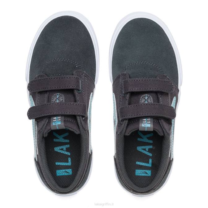 Lakai H20D217scarpe da skate per bambini griffin grigio