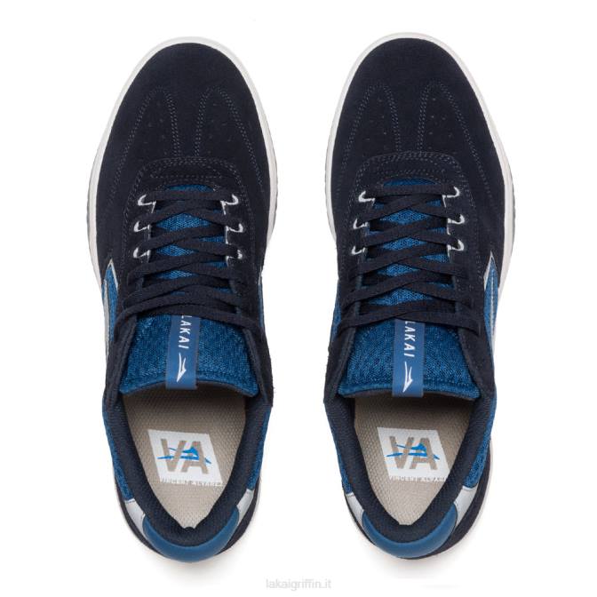 Lakai H20D79atlantico pelle scamosciata blu