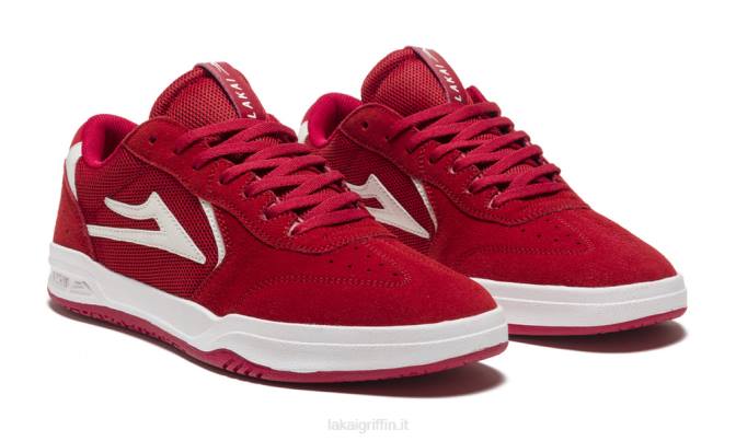 Lakai H20D80atlantico camoscio rosso