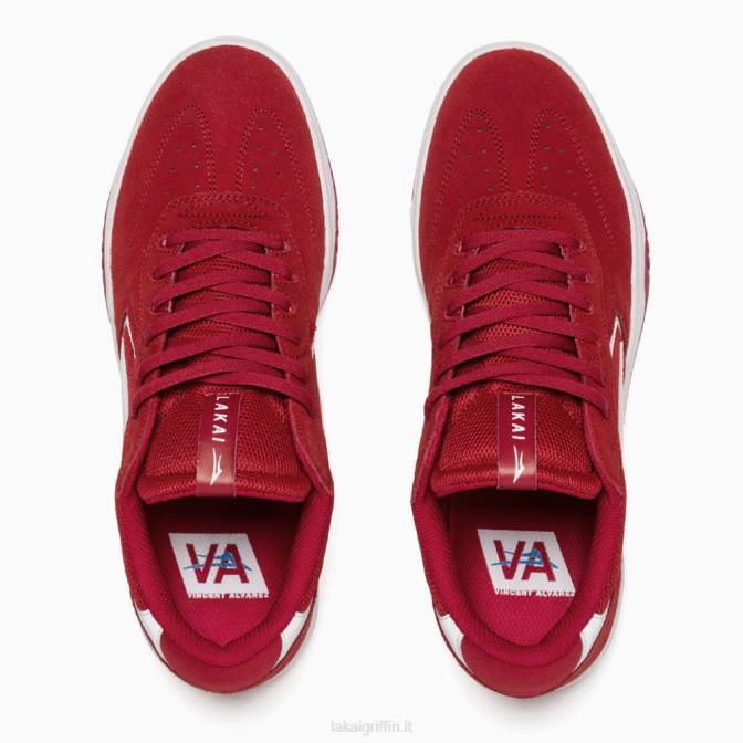 Lakai H20D80atlantico camoscio rosso
