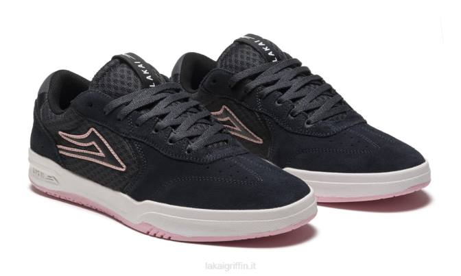 Lakai H20D84atlantico camoscio antracite/rosa