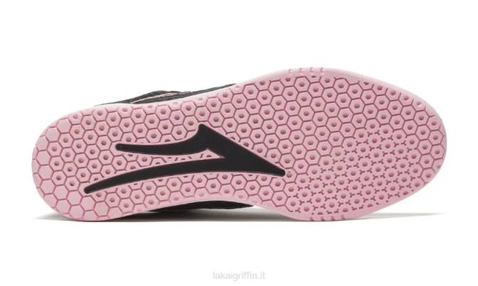 Lakai H20D84atlantico camoscio antracite/rosa