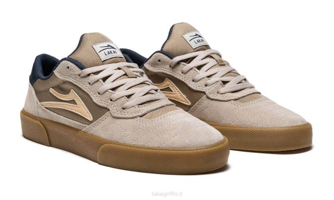 Lakai H20D204scarpe da skateboard cambridge bianco