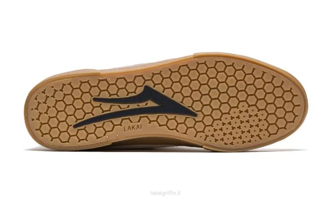 Lakai H20D204scarpe da skateboard cambridge bianco