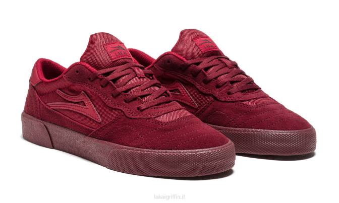 Lakai H20D205scarpe da skateboard cambridge rosso