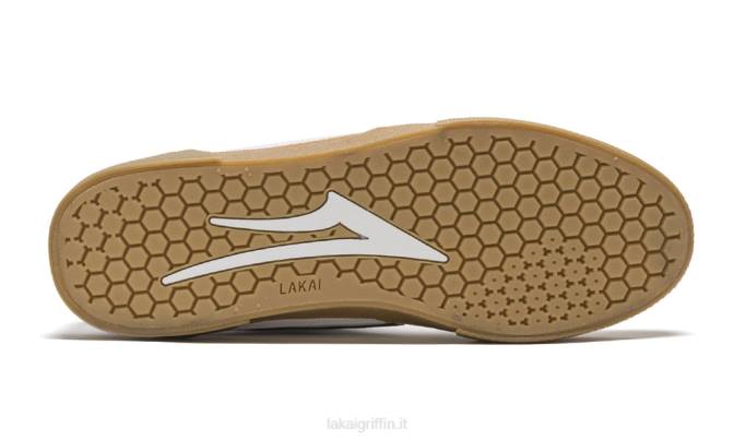 Lakai H20D66Cambridge camoscio bianco/navy