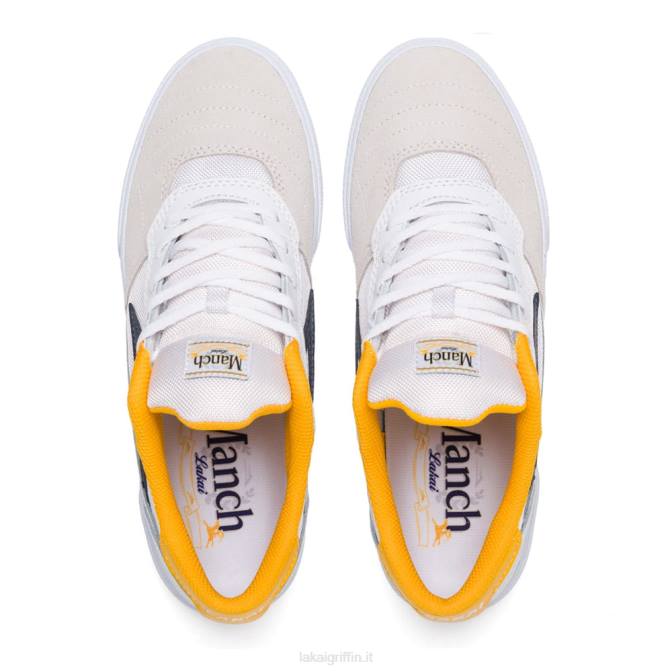 Lakai H20D68Cambridge camoscio bianco/navy