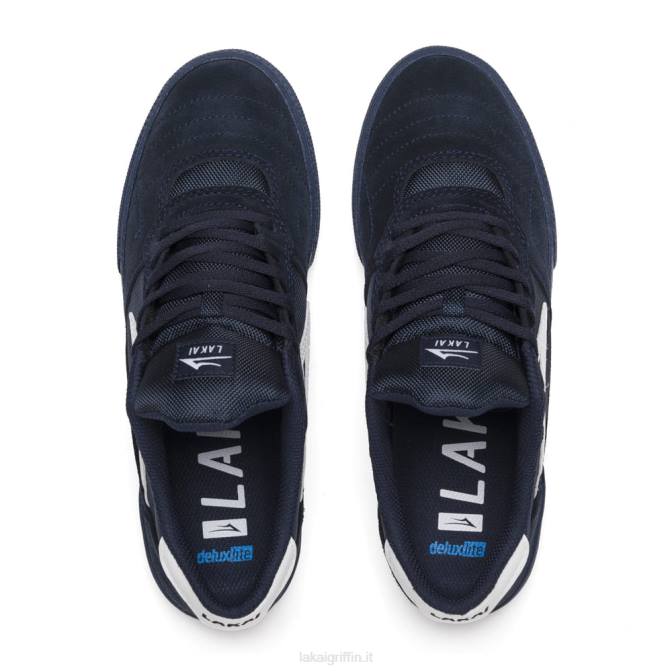 Lakai H20D70Cambridge camoscio blu scuro/blu