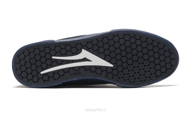 Lakai H20D70Cambridge camoscio blu scuro/blu