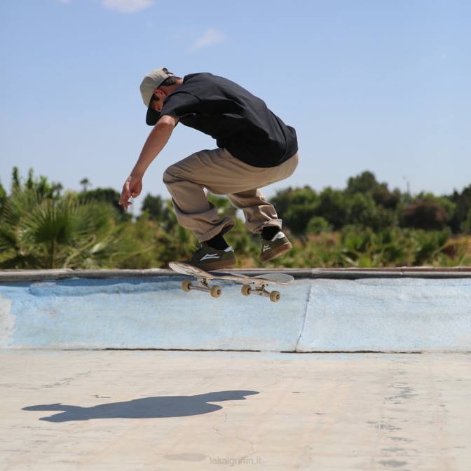 Lakai H20D71Cambridge camoscio verde oliva