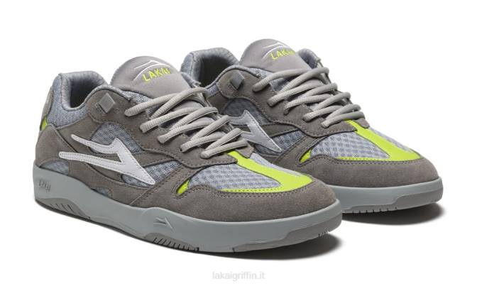 Lakai H20D113evo 2.0 xlk camoscio grigio/lime