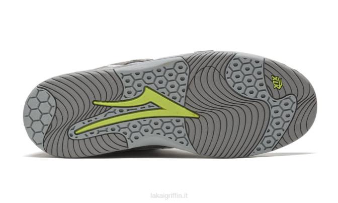 Lakai H20D113evo 2.0 xlk camoscio grigio/lime