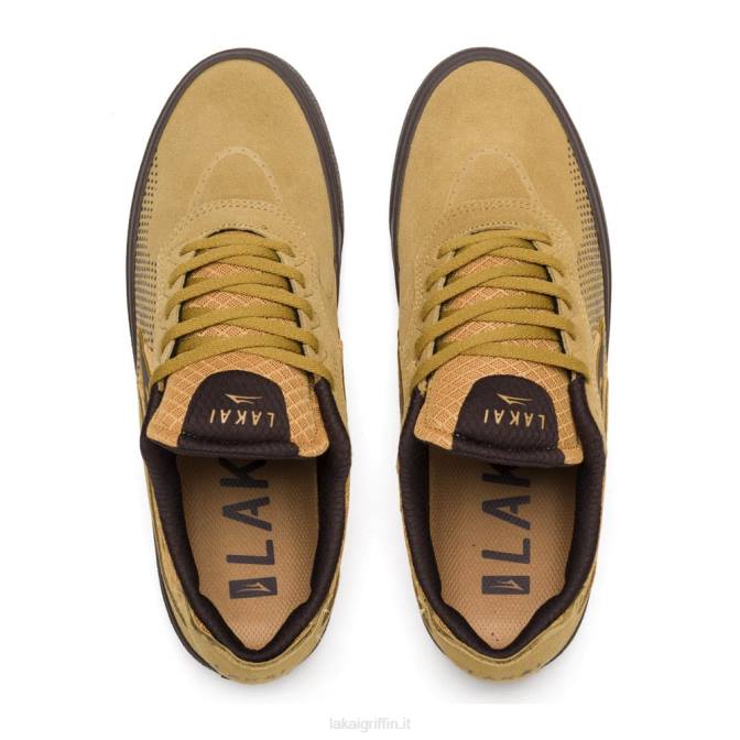 Lakai H20D39essex camoscio tabacco