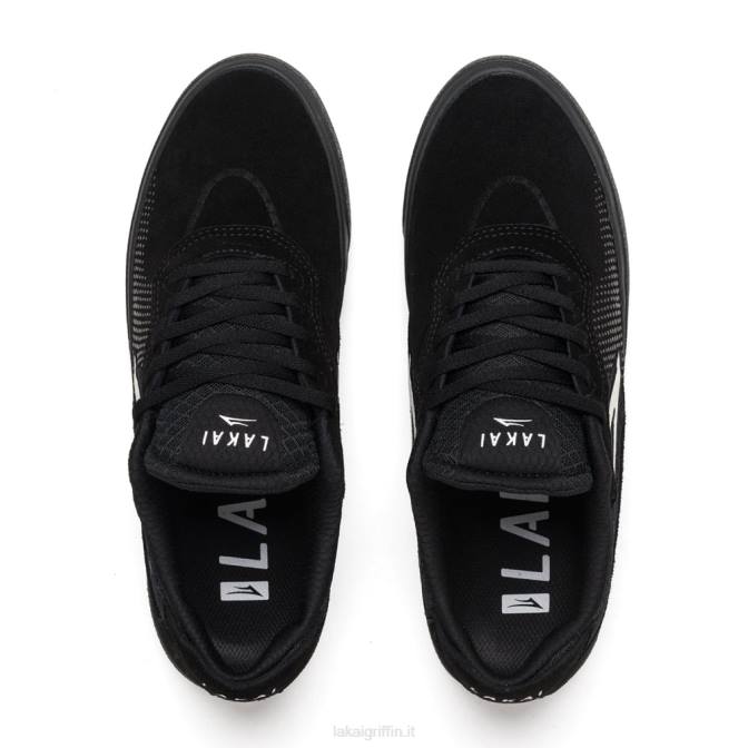 Lakai H20D40essex camoscio nero/nero