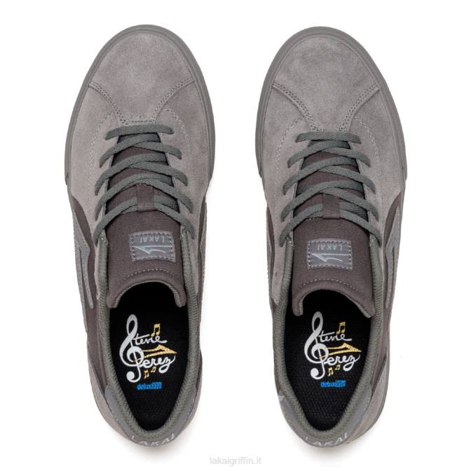 Lakai H20D102flacco 2 camoscio grigio