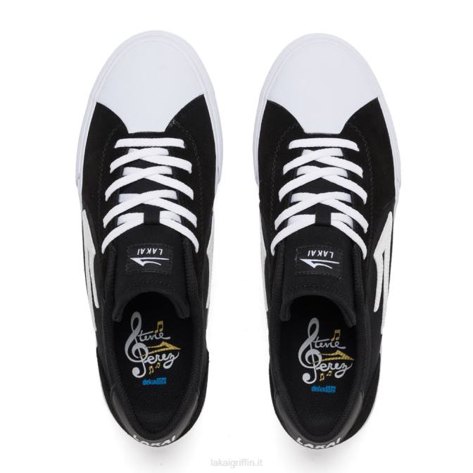 Lakai H20D104flacco 2 camoscio nero/bianco