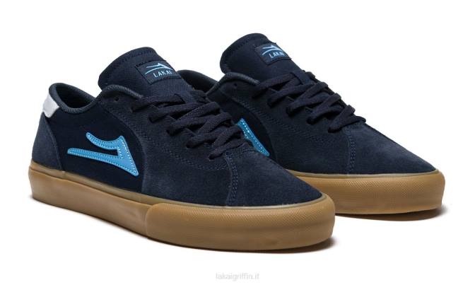 Lakai H20D242flaco 2 scarpe da skateboard blu