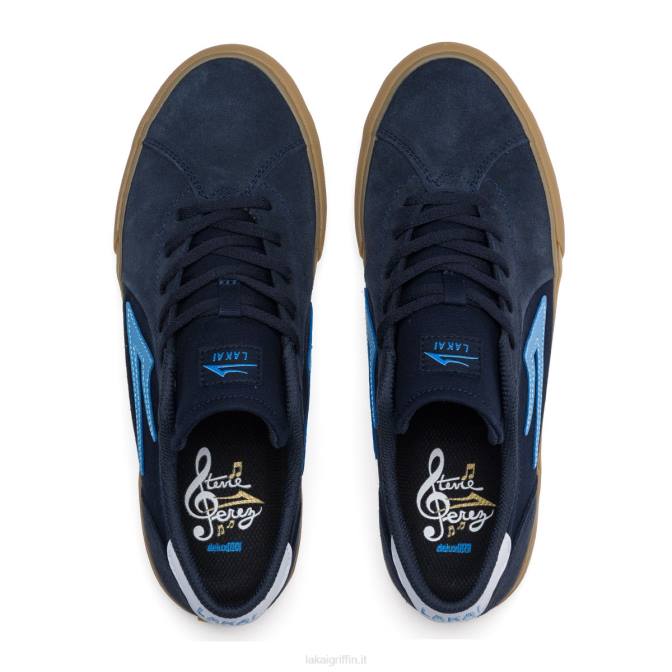 Lakai H20D242flaco 2 scarpe da skateboard blu