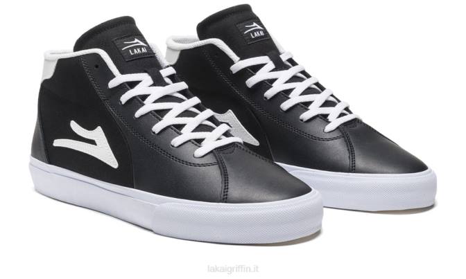 Lakai H20D30Flaco 2 metà pelle nera/bianca