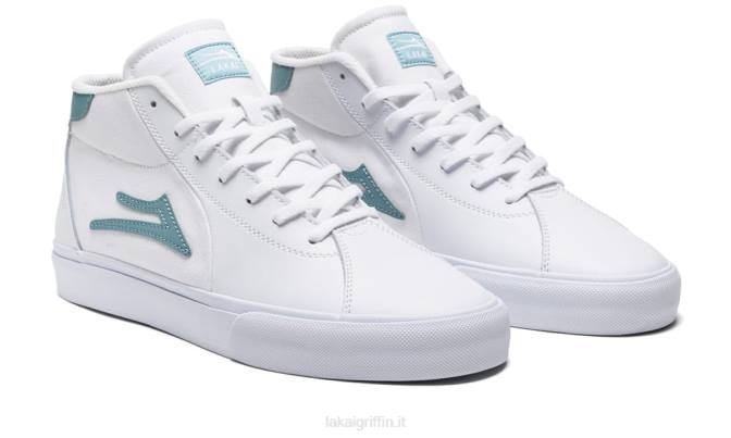 Lakai H20D31Flaco 2 metà pelle bianco/nilo