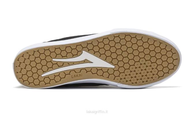 Lakai H20D32Flaco 2 metà pelle nera/tabacco