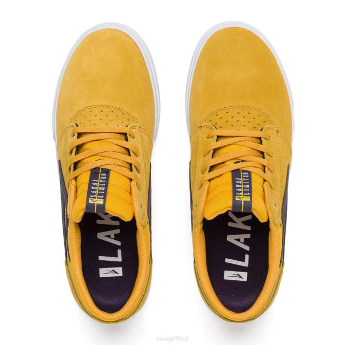 Lakai H20D218scarpe da skate grifone giallo