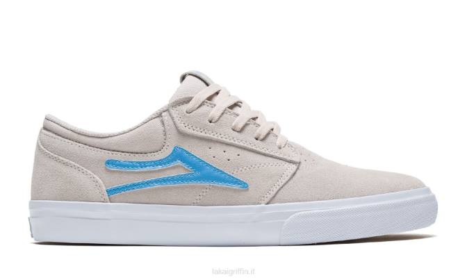 Lakai H20D219scarpe da skateboard Griffin bianco