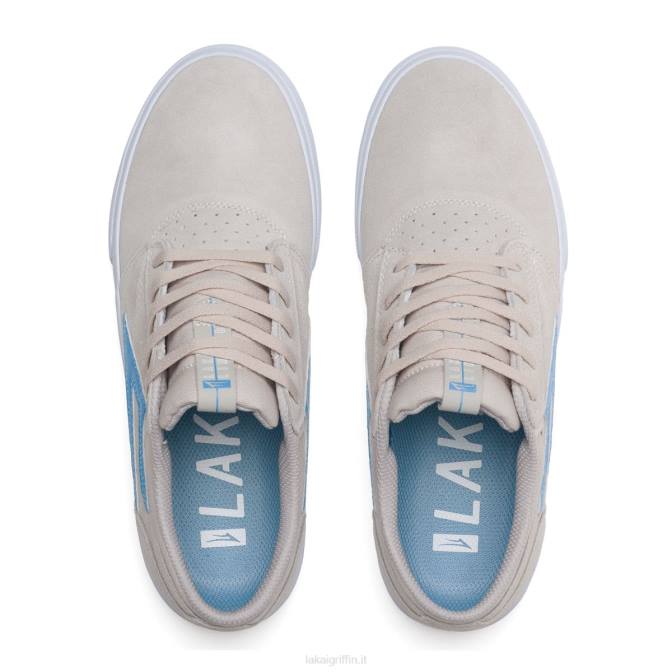 Lakai H20D219scarpe da skateboard Griffin bianco