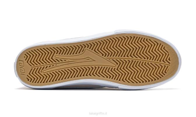 Lakai H20D219scarpe da skateboard Griffin bianco