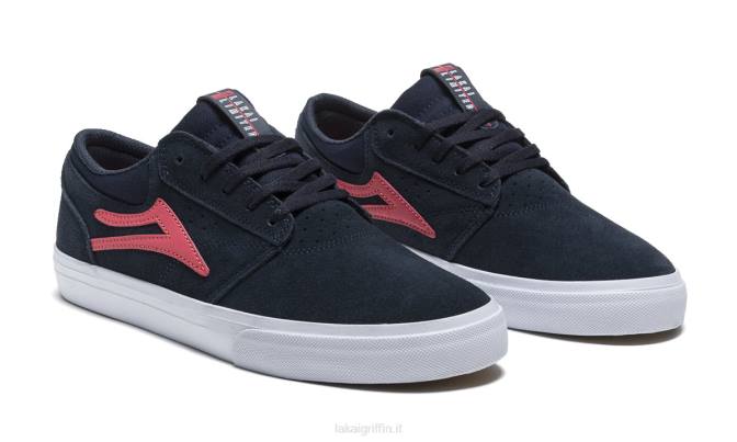 Lakai H20D223scarpe da skateboard Griffin Coral blu