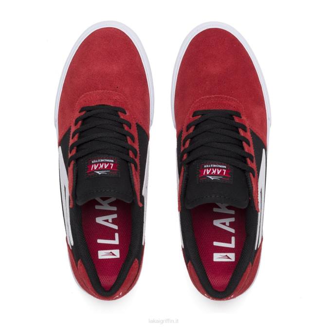 Lakai H20D295scarpe da skate manchester rosso