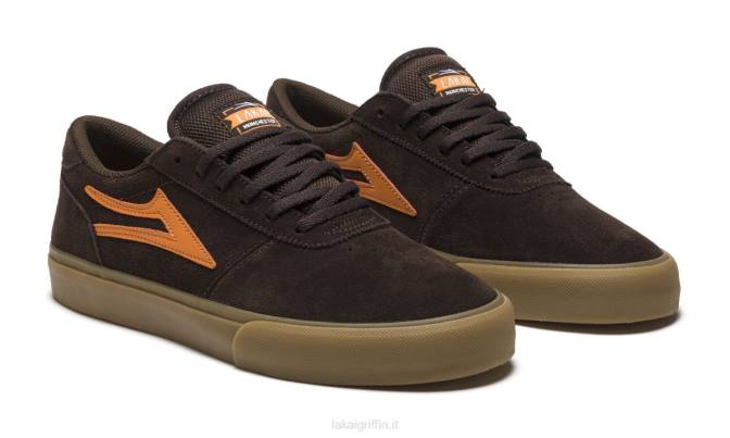 Lakai H20D296scarpe da skate manchester marrone