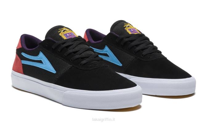 Lakai H20D90Manchester pelle scamosciata multipla