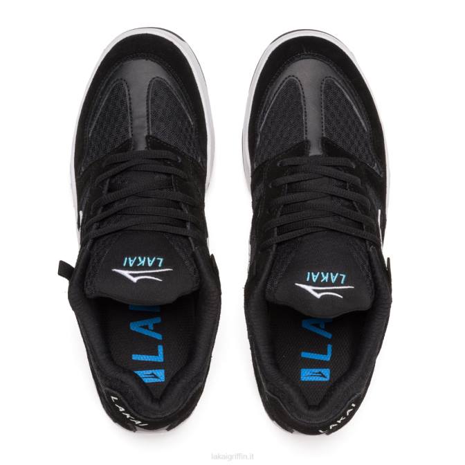 Lakai H20D231evo 2.0 xlk scarpe da skateboard nero