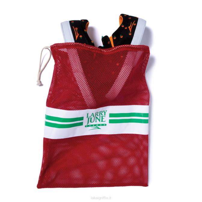 Lakai H20D259larry june owen vlk scarpe da skateboard nero