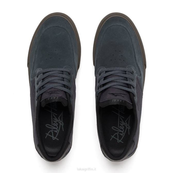 Lakai H20D23riley 3 pelle scamosciata antracite/gomma