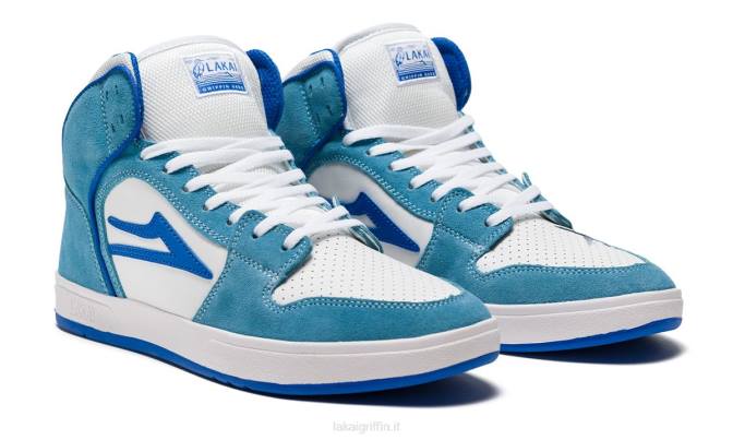 Lakai H20D266scarpe da skateboard telford x griffin gass blu