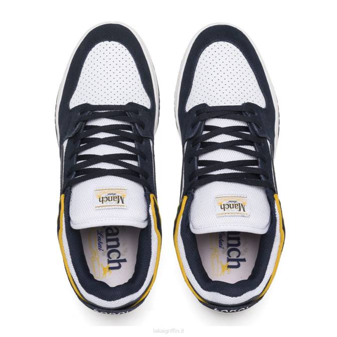 Lakai H20D267telford basse scarpe da skate manch blu