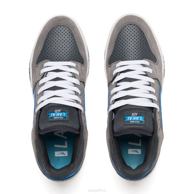 Lakai H20D274scarpe da skate basse Telford grigio