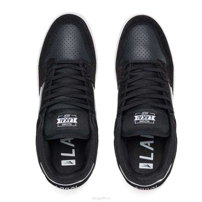 Lakai H20D279scarpe da skateboard basse Telford nero