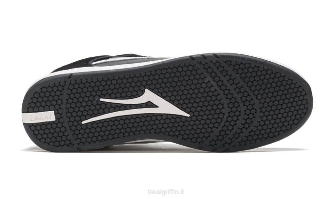 Lakai H20D42telford basso camoscio nero/bianco