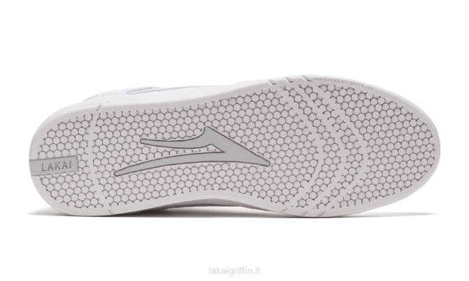 Lakai H20D44telford basso pelle bianca