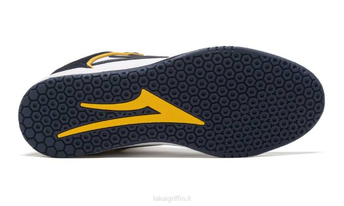 Lakai H20D46telford basso camoscio blu scuro/bianco