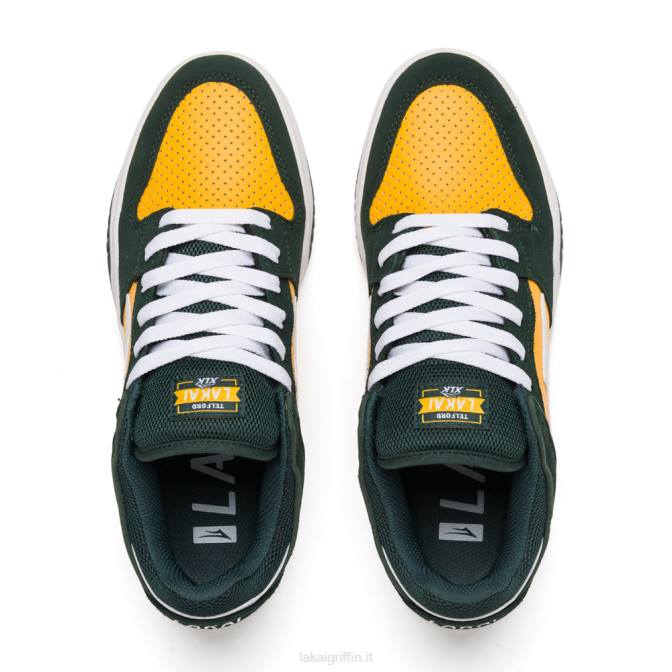 Lakai H20D50telford basso pino/pelle scamosciata gialla