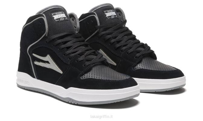 Lakai H20D58telford camoscio nero/riflettente