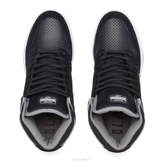 Lakai H20D58telford camoscio nero/riflettente